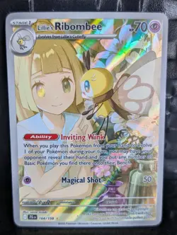 Pokemon TCG Journey Together Lillie's Ribombee - Image 2