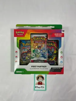 Pokemon TCG First Partner Illustration Collection Box Series 1 BRAND NEW SEALED - Image 1