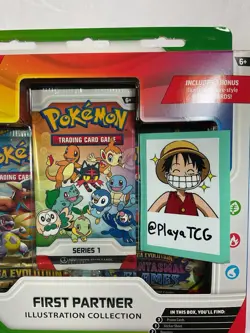 Pokemon TCG First Partner Illustration Collection Box Series 1 BRAND NEW SEALED - Image 4