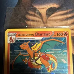 Pokemon Special Delivery Charizard SWSH075 Black Star Promo Sealed - Image 3