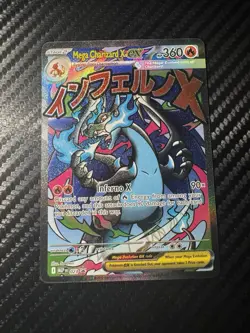 The Pokemon Company Mega Charizard X EX Promo Holo English ME 023 360HP - Image 1
