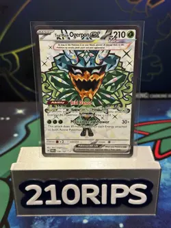 Pokemon TCG Teal Mask Ogerpon EX 190/167 NM/M Sv06: Twilight Masquerade - Image 1