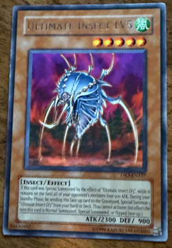 Ultimate Insect LV5 DR1-EN127 Dark Revelation Volume 1 Rare Yu-Gi-Oh NM/LP - Image 1