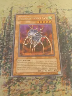 YUGIOH ULTIMATE INSECT LV5 FET-EN007 ULTIMATE - Image 1