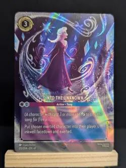❄ Disney Lorcana Into the Unknown 213/204 ENCHANTED NM+❄ - Image 1