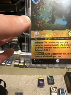 Disney Lorcana Rex Protective Dinosaur Epic Wilds Unknown - Image 2