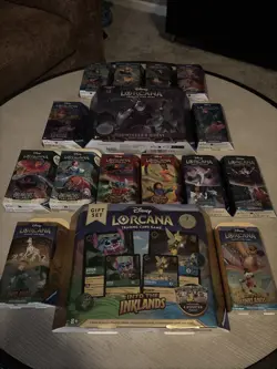 Disney Lorcana TCG Ursula Sea Skies Inklands Island Jafar Floodborn Starter Deck - Image 1
