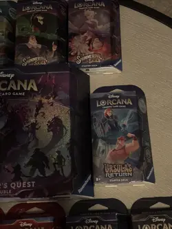 Disney Lorcana TCG Ursula Sea Skies Inklands Island Jafar Floodborn Starter Deck - Image 3