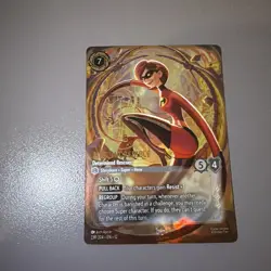 Disney Lorcana Wilds Unknown Mrs. Incredible Determined ENCHANTED 239/204 NM - Image 1