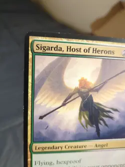 MTG 1x Sigarda Host of Herons - Avacyn Restored OVERSIZED Mythic LP - Image 5