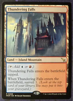 Thundering Falls - MTG - Murders At Karlov Manor - English - Near Mint - Image 1
