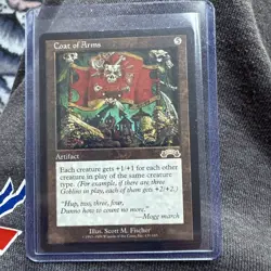 ~1x Coat of Arms x1 ~MP-HP~ Exodus Magic the Gathering MtG~ - Image 1