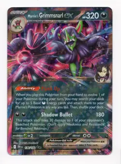 Marnie's Grimmsnarl Ex #136 Pokemon Destined Rivals - Image 1