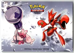 Pokemon Scizor & Tinkaton Sticker Sheet Set #1 - 3 x 4.25 - Image 1