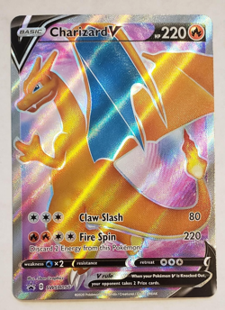 Charizard V Full Art Champions Path Pokemon ETB Promo SWSH050 NM or better - Image 1