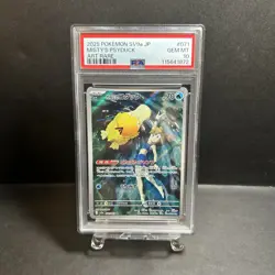 PSA 10 Misty's Psyduck Lapras AR 071/063 072/063 SV9a Heat Wave Arena Pokemon - Image 2