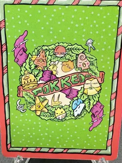 Pokkedo Angga 13/30 Gengar - Ho Ho Holiday Christmas V2 Pokemon Parody Fan Art - Image 3
