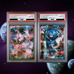 PSA 10 Palkia Dialga Set Pokemon Japanese 1st Ed Legendary Shine Coll. US Seller - Image 1