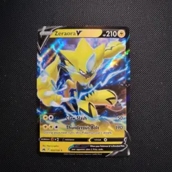 Zeraora V 053/159 Crown Zenith Ultra Rare Full Art Holo Pokemon TCG NM - Image 3