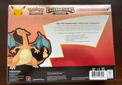 Pokemon TCG Celebrations Lance's Charizard V Collection Factory Sealed Box - Image 3