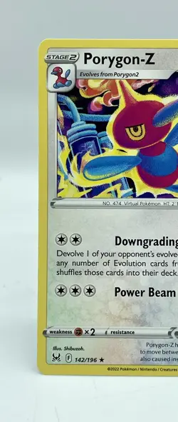 Porygon-Z 142/196 Lost Origin Pokemon TCG Mint Unplayed - Image 2