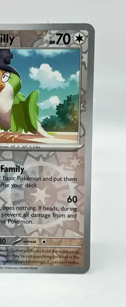 Squawkabilly 162/198 Scarlet & Violet Pokemon TCG Reverse Holo Mint Unplayed - Image 4
