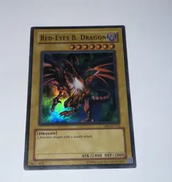 Yugioh Red-Eyes B. Dragon DB1-EN126 Super Rare (LP+) - Image 1