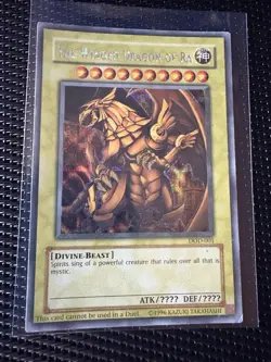 Yugioh! The Winged Dragon Of Ra DOD-001 Secret Rare - Image 1