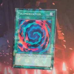 SP15-EN038 Polymerization :: Shatterfoil Rare 1st Edition Mint YuGiOh Card - Image 2