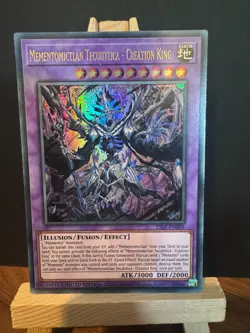 Yugioh! Mementomictlan Tecuhtlica - Creation King 25LP-EN009 UR - Image 1