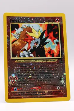 Entei #34 | Wizards Black Star Promos Holo WOTC Pokemon TCG Lp - Image 2