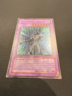 Yu-Gi-Oh Elemental Hero Aqua Neos 1st Edition POTD-EN031 EURO Ultimate Rare NM - Image 2