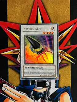 DP08-EN016 Armory Arm Ultra Rare 1st Edition VLP Yugioh - Image 1