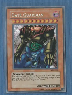 Yu Gi Oh! - Gate Guardian - MRD-000 - Secret Rare NM/M AMERICAN - Image 1