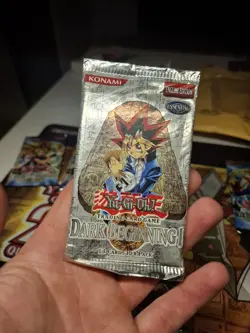 Yugioh Dark Beginning 1 Booster Pack Unlimited Edition - Image 1