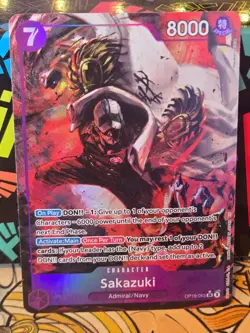 IN HAND! Sakazuki Alt Art OP16-065 One Piece Time of Battle ENGLISH - Image 1