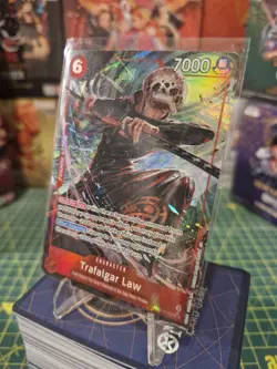 One Piece TCG PRB02-002 Trafalgar Law SR Alt Art The Best Vol.2 English - Image 1