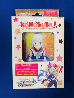 Weiss Schwarz TCG Konosuba Trial Deck English Edition KS/W49 COMPLETE RARE! 🔥 - Image 1