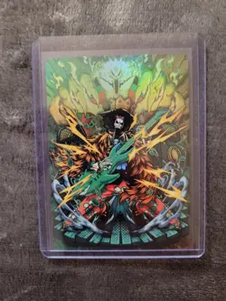 One Piece Brook CCG Collectors Card Artist Exclusive Limited Edition - Image 1
