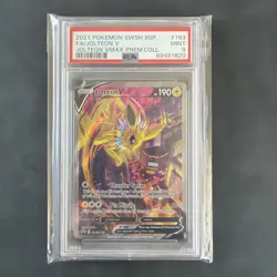Pokemon Jolteon v #SWSH183 PSA 9 Promo Card - Image 1