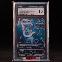 Vaporeon VMAX CSHC-006/009 Pokemon Card Chinese CGC 10 #1 - Image 1