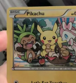 Pokemon Pikachu TCG XY95 XY Black Star Promo Holo Card - Image 4