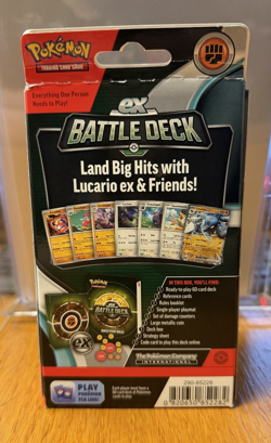 Pokemon TCG ex Battle Deck Lucario ex FACTORY SEALED 60 card set - Image 3