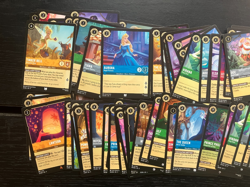 Disney Lorcana Fabled Common to Super Rare Lot of 135 Cards with Fabled Box - Image 3