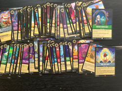 Disney Lorcana Fabled Common to Super Rare Lot of 135 Cards with Fabled Box - Image 5
