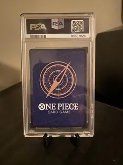 Bandai One Piece Card Game Uta ST05-004 OP Film Alt Art Foil PSA 10 - Image 2