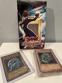 Starter Deck Kaiba Original Set 2003 Unlimited Complete 50/50 Cards Blue Eyes ! - Image 2