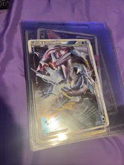 Palkia and Dialga Legend Oversize Jumbo Pokemon Card 160 HP 102/102 Holo Rare! - Image 1