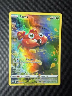 NM Paras GG32/GG70 Crown Zenith Galarian Gallery Pokemon Card - Image 1