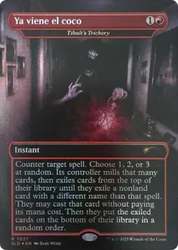 Ya viene el coco - Tibalt's Trickery (Rainbow Foil) -Foil Near Mint MTG - Image 1